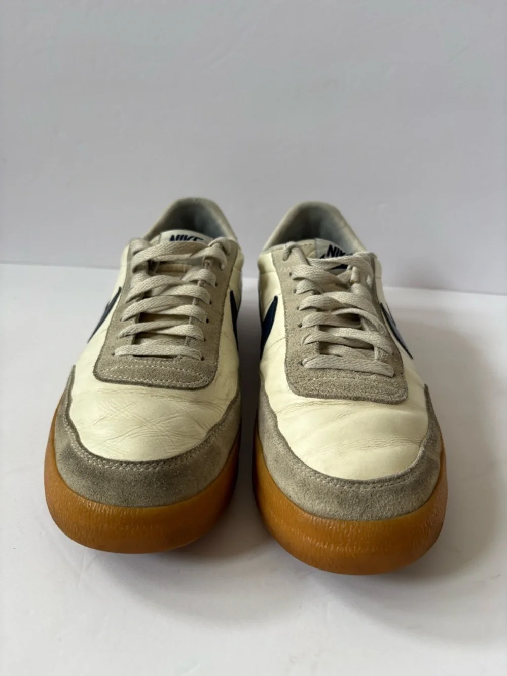 Nike Killshot 2 Leather Sail‎ Off White Navy Blue Gum J Crew 432997-107 10 Men